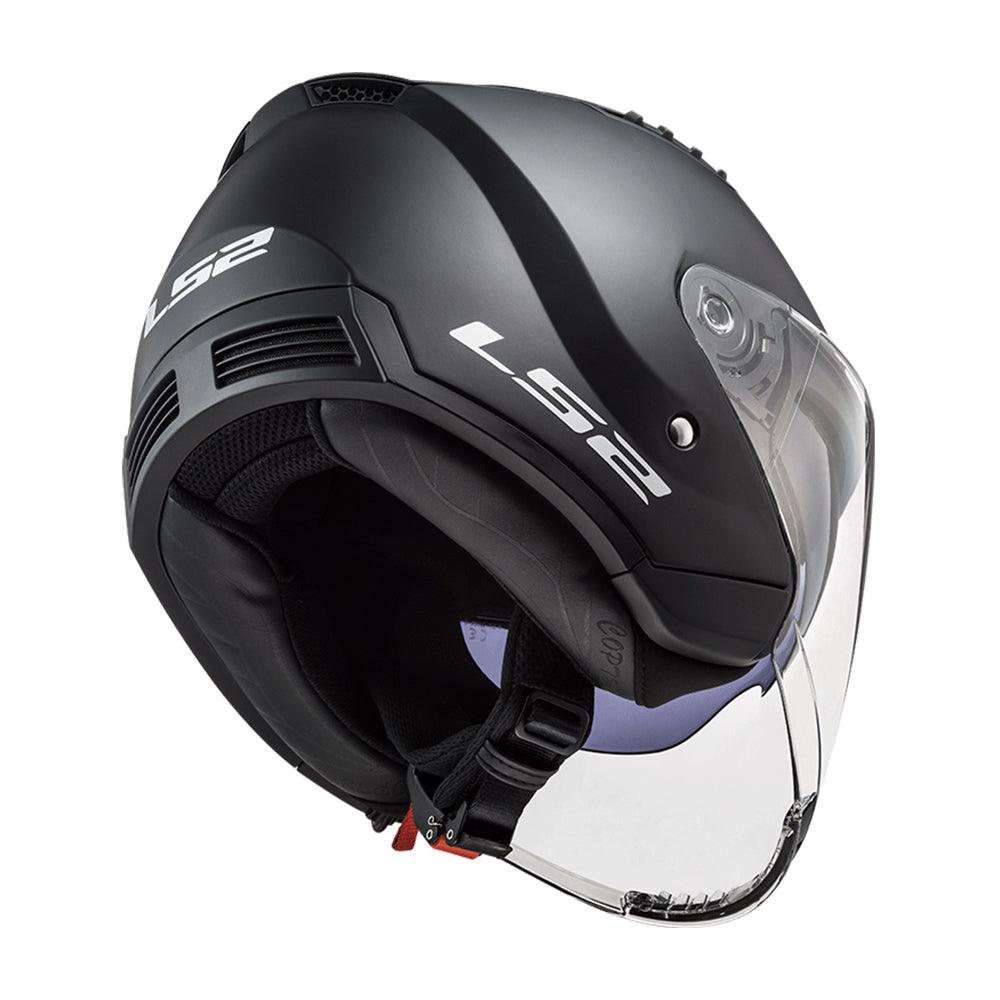 Casque Moto Jet LS2 Copter Matt Black