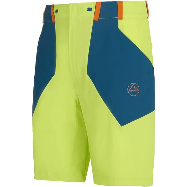 Short randonnée LA SPORTIVA SCOUT SHORT M LIME PUNCH/STORM BLUE
