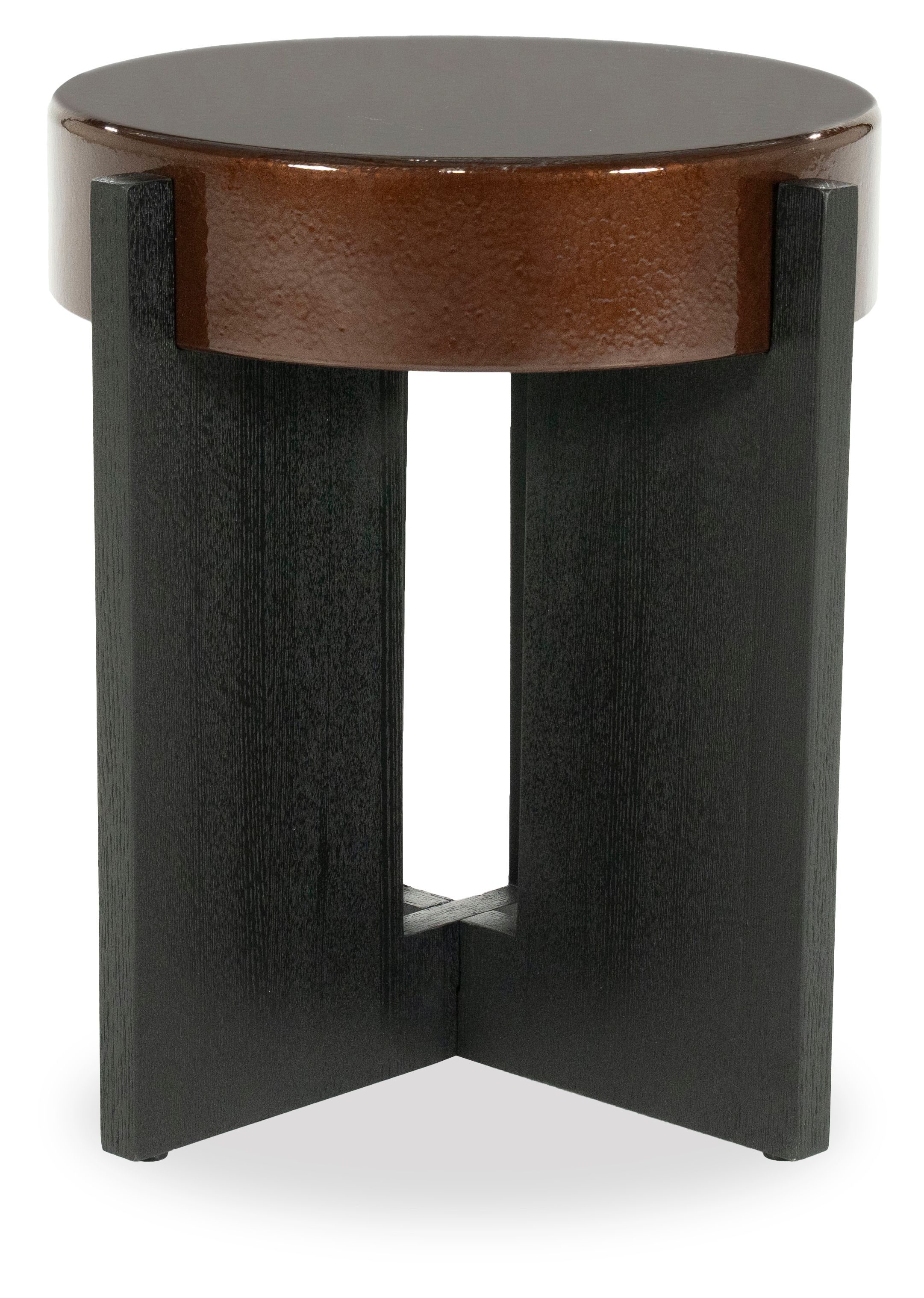 Bijzettafel 96323 bruin Juliet ⌀40  x H48 cm