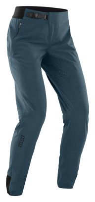 Pantalon VTT Femme ION Tech Logo Bleu