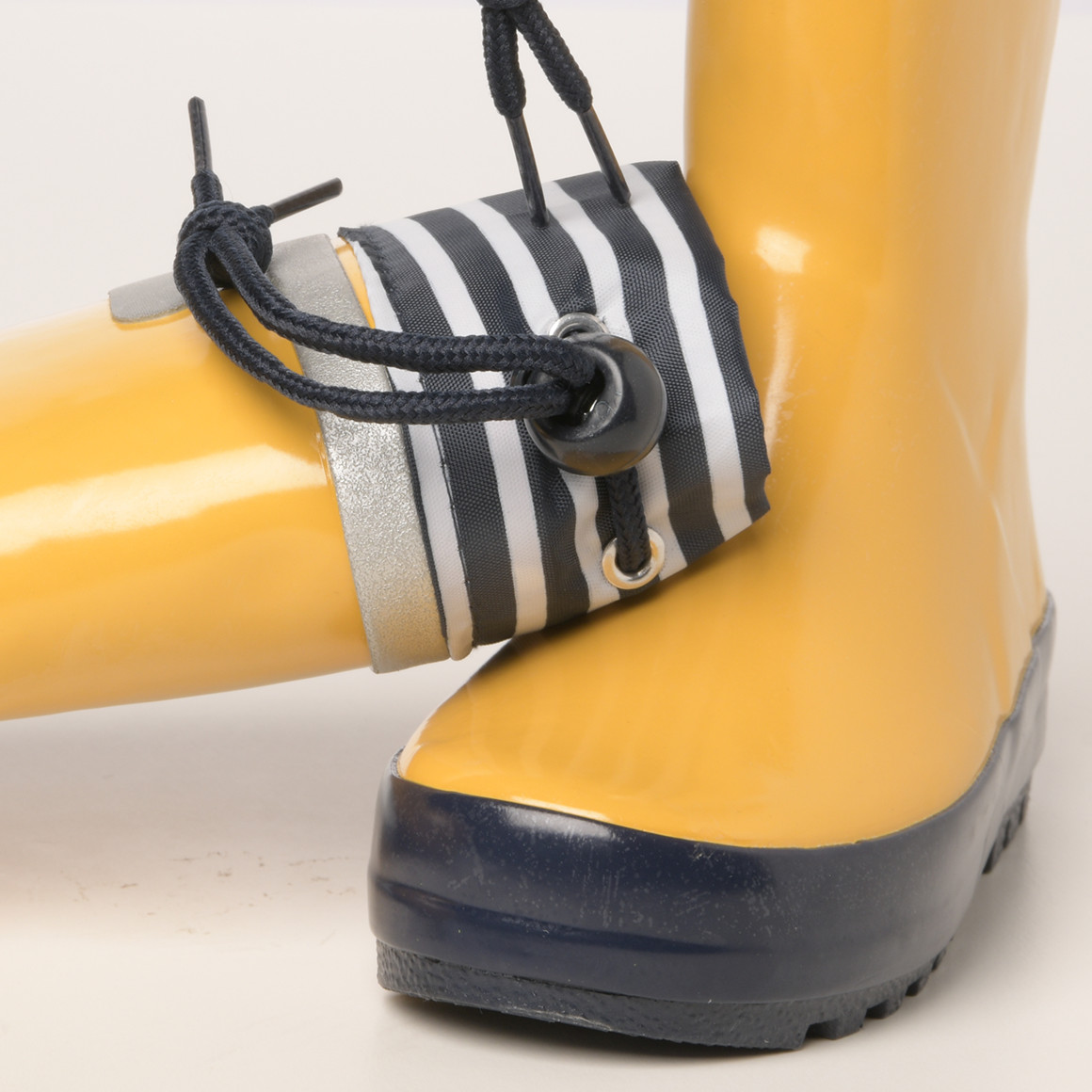 Topomini Baby Gummistiefel mit Tunnelzug gelb