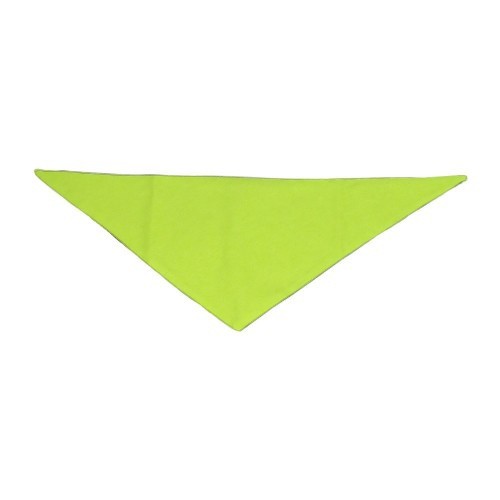 Bandana reversível para cães, pistache e cinza.
