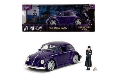 Jada Toys Wednesday Volkswagen Beetle Bil