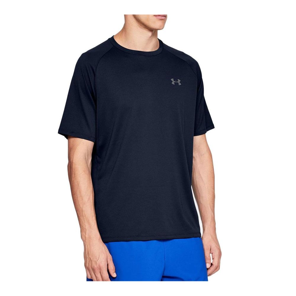 Under Armour TECH 2.0 - Maillot Homme marine