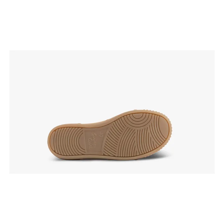 Spring Court Baskets Basses Zip G2 Heavy Canvas | Blanc cassé