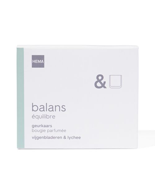 bougie parfumée S équilibre