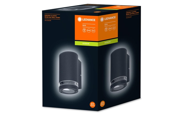 LED Wandleuchte »Endura Beam Gap Wall Updown, GU10, Grau« GU10