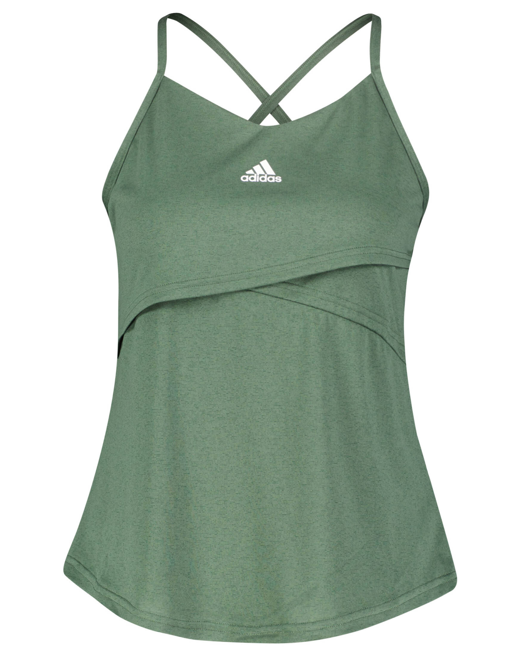 adidas Performance| Damen Trainingstop AEROREADY STUDIO CROSSBACK SLIM TANKTOP