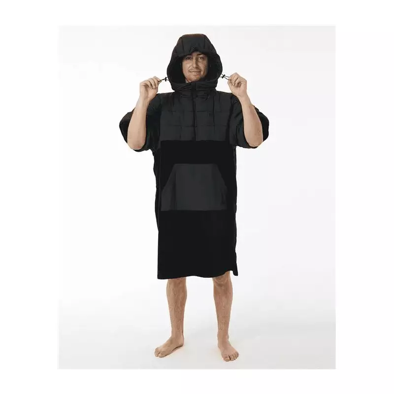 Poncho RIPCURL Anti-Series Puffer Poncho Black