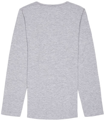 Luca & Lola Fanny Langermet Topp 2-pack, Grey Melange/Stripes