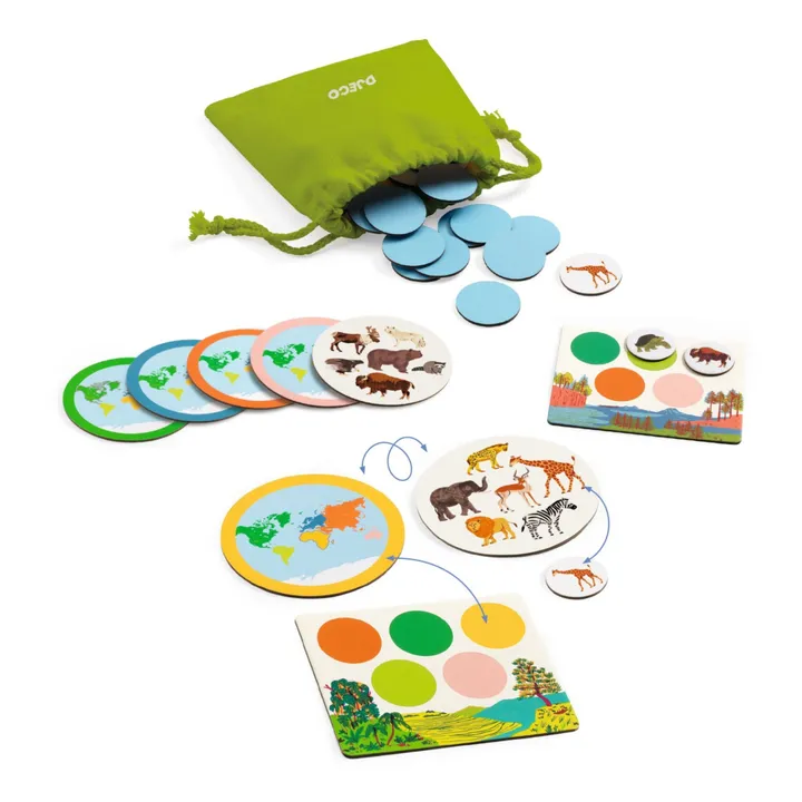 Djeco Cool school Animo Mondo
