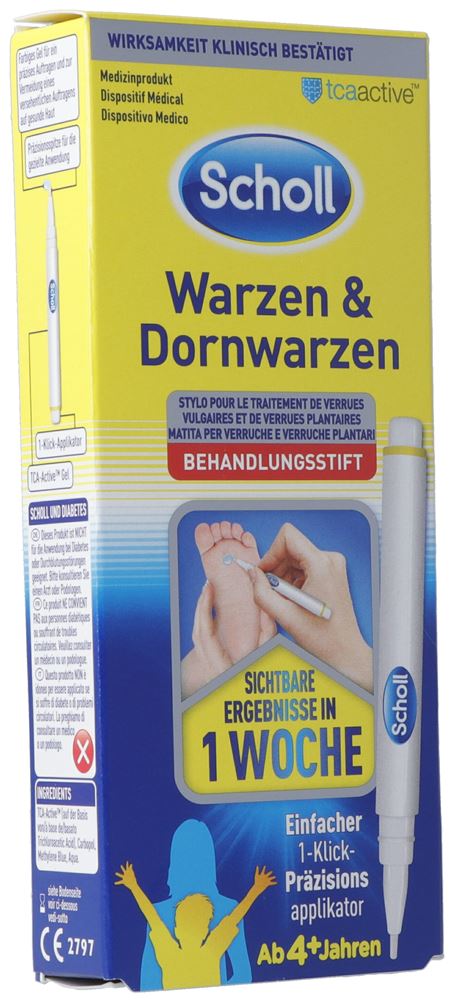 SCHOLL Warzen   Dornwarzen Behandlungsstift Behandlungsstift 2 g