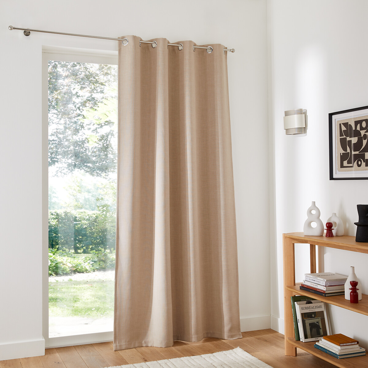 LA REDOUTE INTERIEURS<br>Cortina blackout Exurie com ilhós