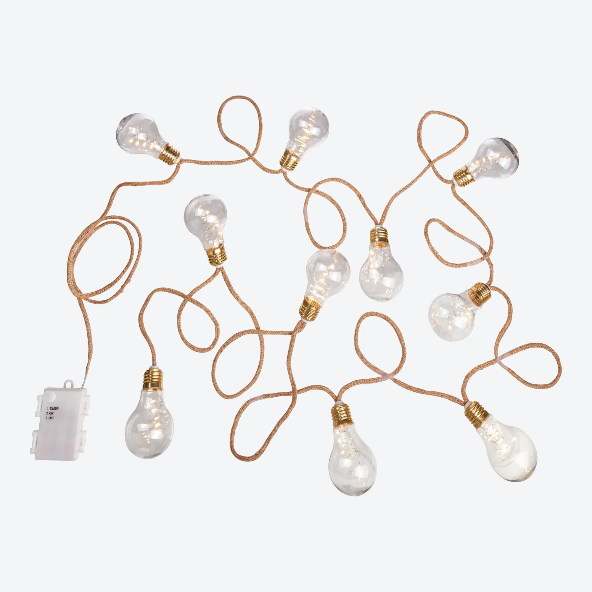 LED-Lichterkette im Industrie-Style, ca. 460cm