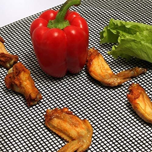 Grillnet / grillmåtte Non-stick Sort 3-pak