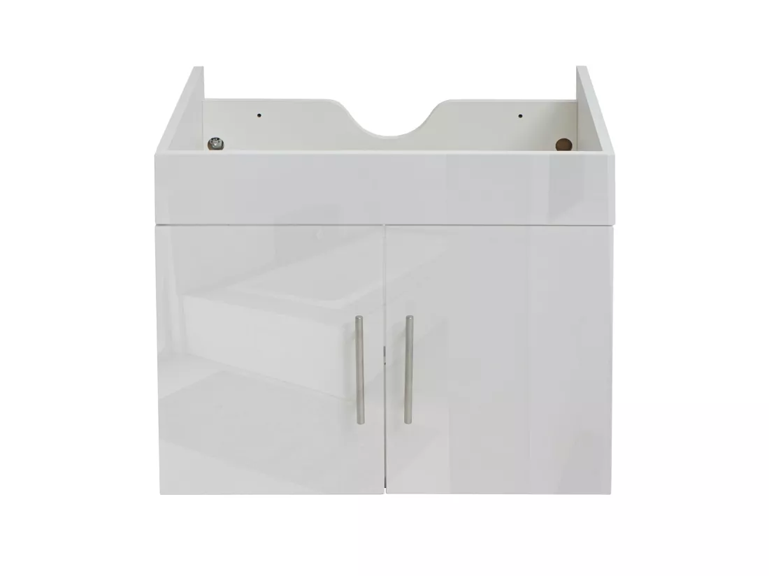 Meuble sous-lavabo MCW-D16, gris