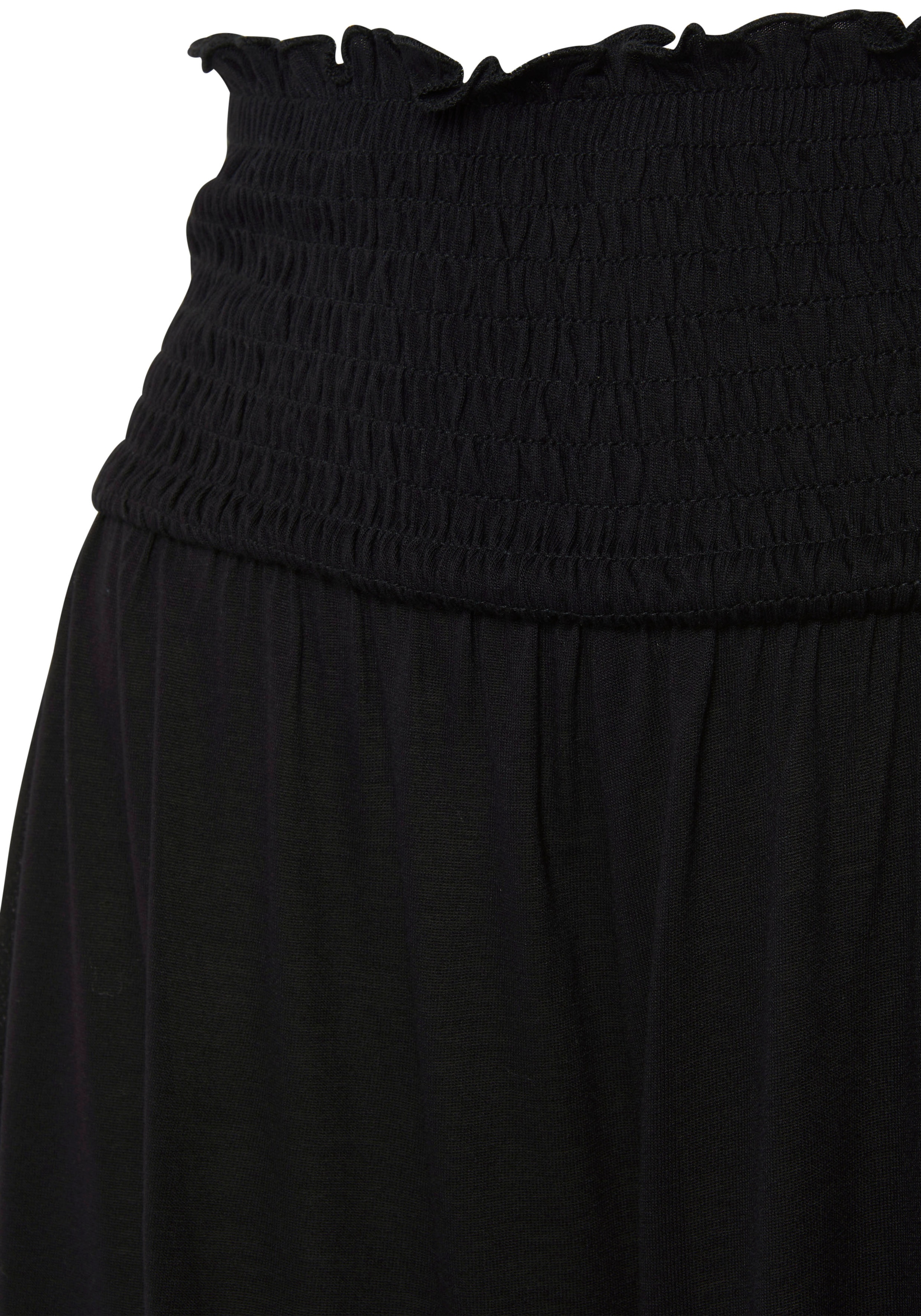 Buffalo Shorts  mit breitem Smokbund, kurze Hose, weites Bein, besonders bequem