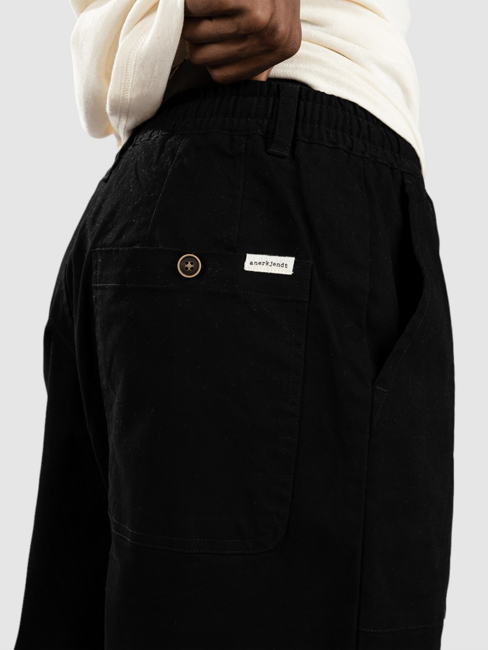 Anerkjendt Akjakob Fatique Pleat Cotton Pants caviar