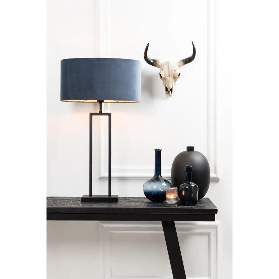 Lampvoet Shiva - Zwart - 20x10x55cm