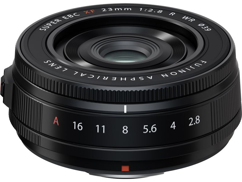 Fujifilm X-E5 XF 23mm F/2.8 Kit Schwarz Spiegellose Digitalkamera mit einem leichten, kompakten Gehäuse mit Objektiv
