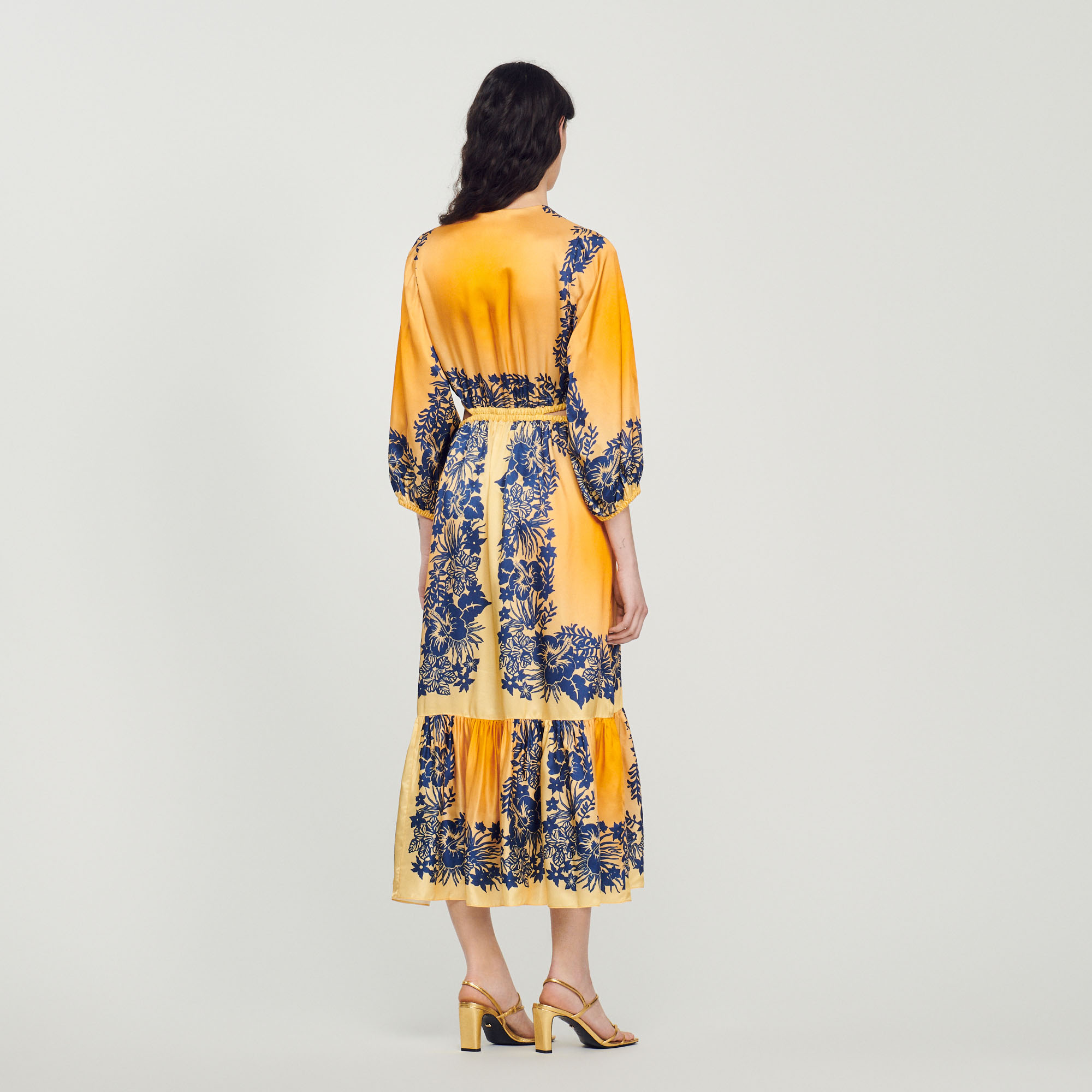 Robe longue imprimee Hawaœ