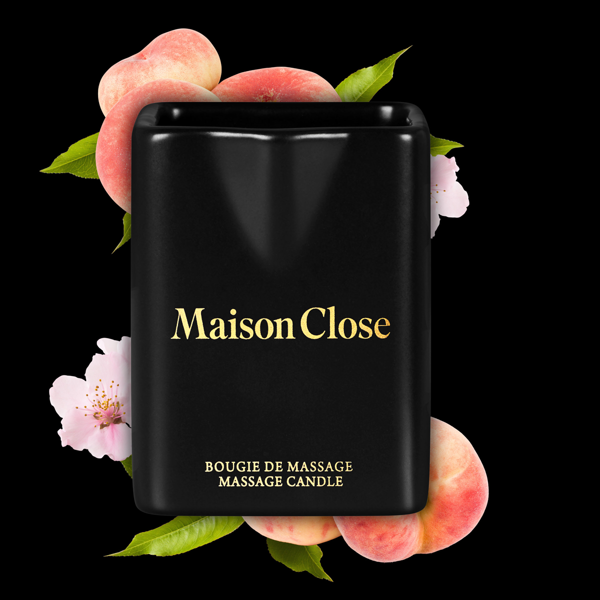 Maison Close Baiser de VeloursPêche de Vigne - Bougie de Massage