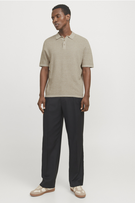 Jack & Jones beige heren polo