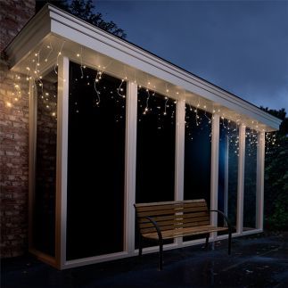 Lumineo Kerstverlichting - IJspegel - warm wit - 1100 cm - 259 lampjes
