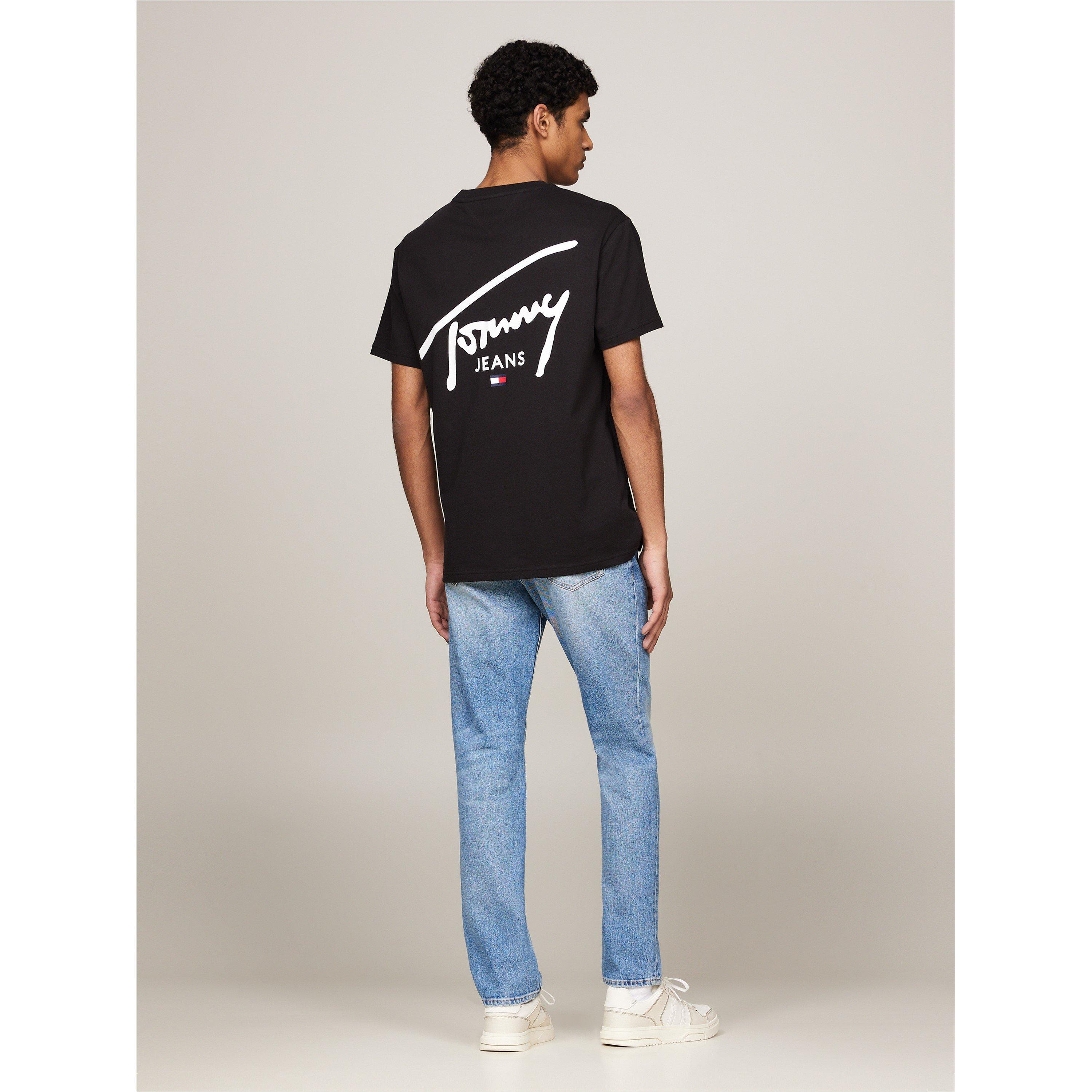 Tommy Jeans Tjm Reg Signature Print Tee Ext