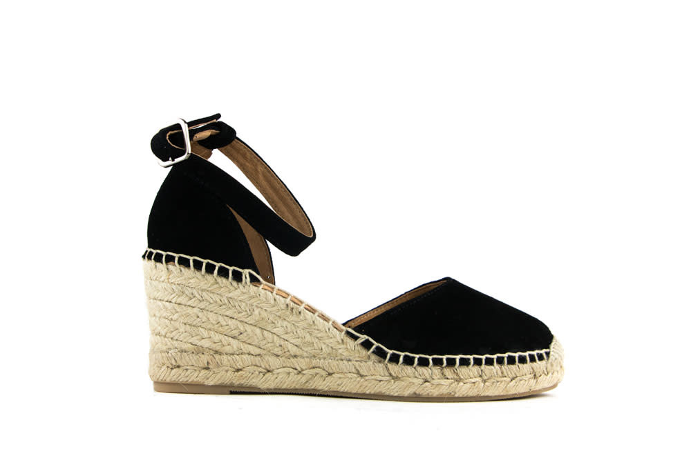 Via Vai Espadrilles Flora Braid Sierra Nero
