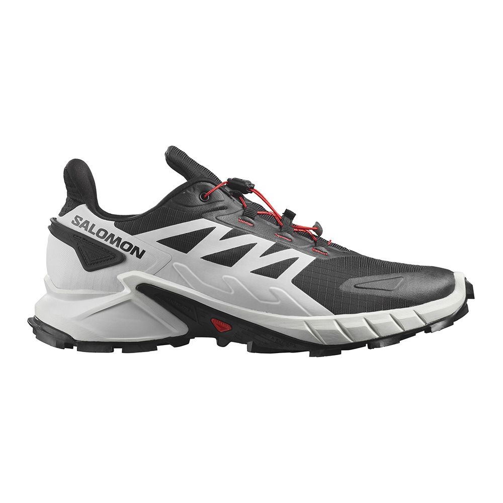 Salomon SUPERCROSS 4 - Chaussures trail Homme black/white