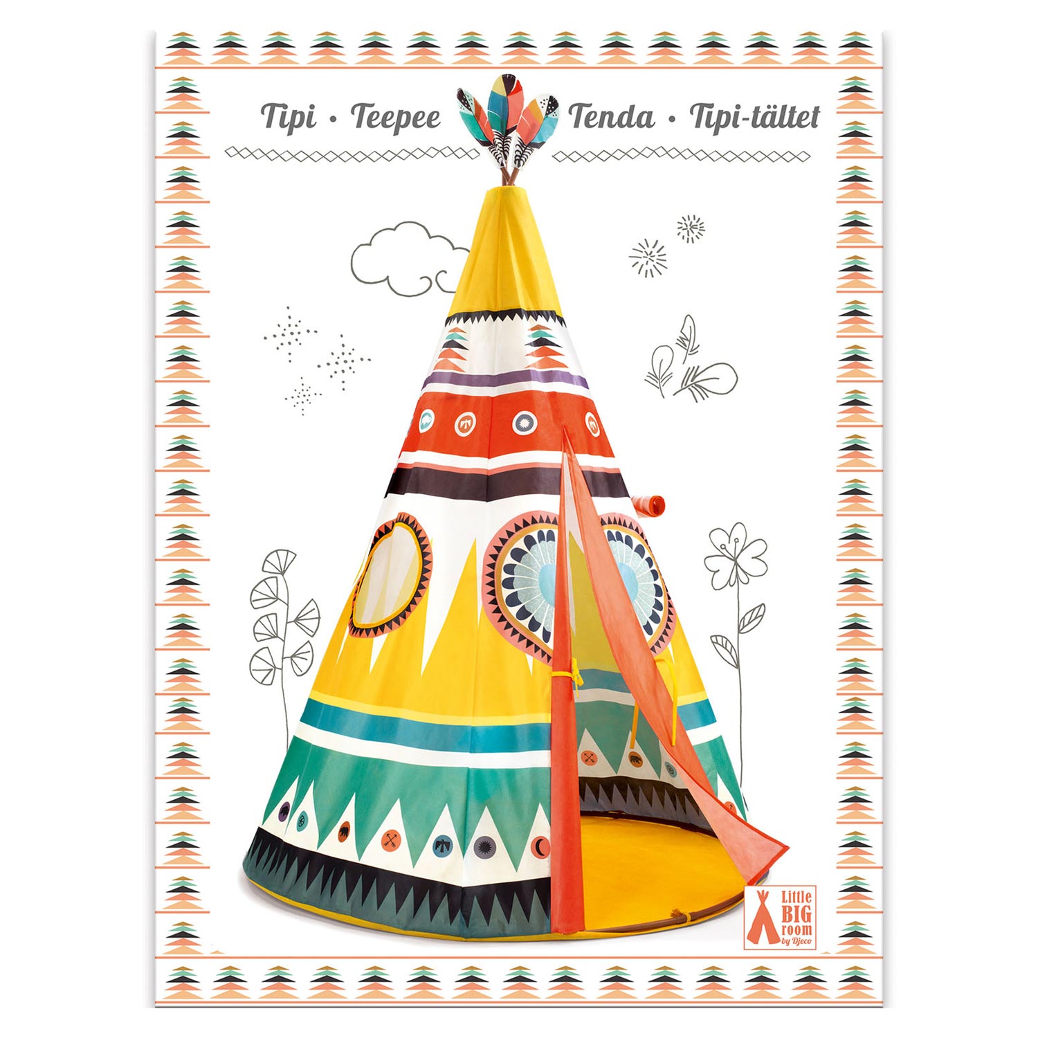 Djeco Speeltent Tipi Veren