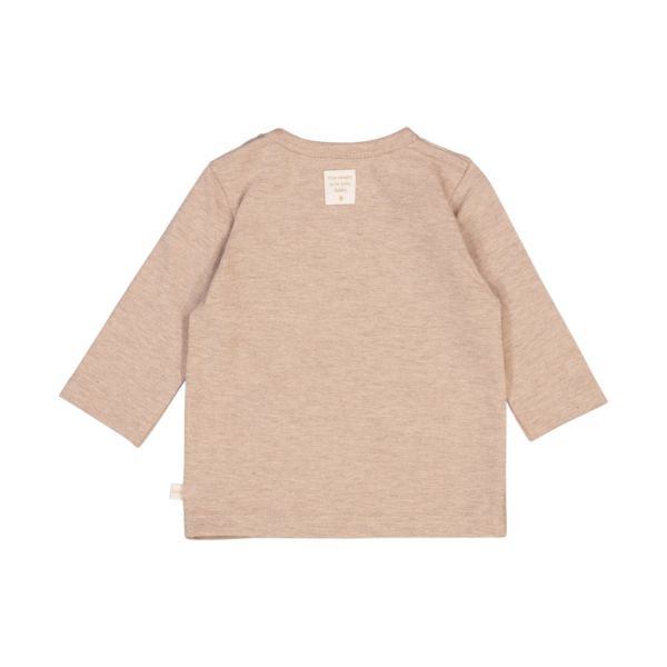 Feetje The Magic is in You T-Shirt - Lange Mouwen - Mt. 50 - Taupe Melange