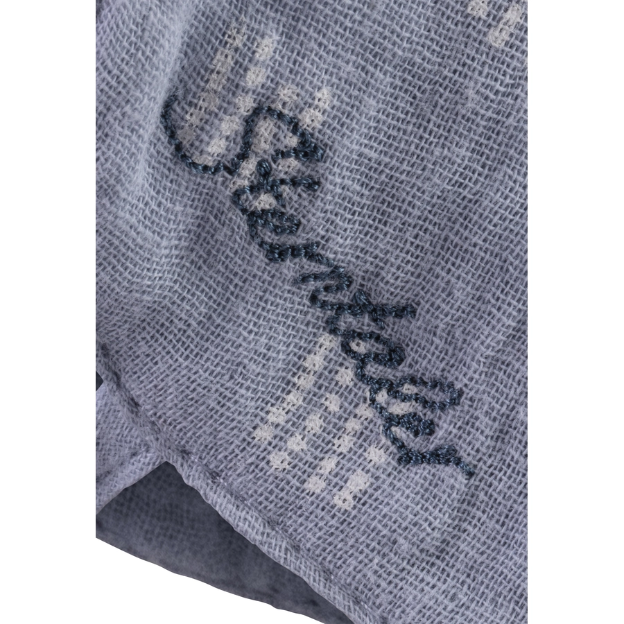 Sterntaler Wendeschirmmütze mit Nackenschutz graublau