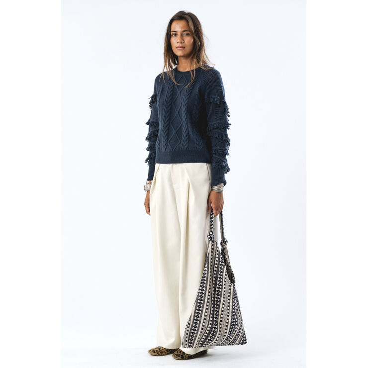 Lollys Laundry TayLL Hobo Bag Stripe