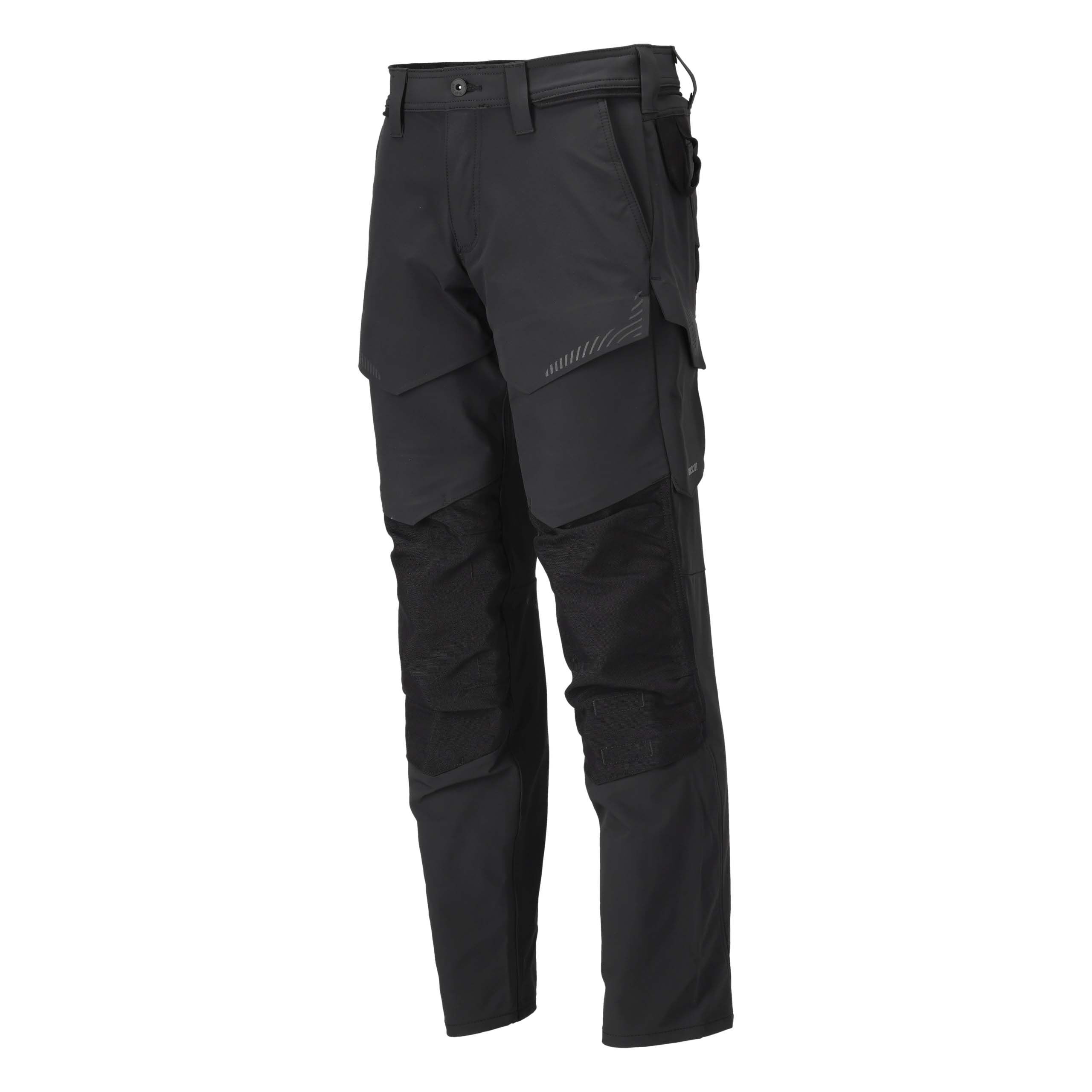 Mascot Customized 22379 - Werkbroek met Kniezakken - Zwart - 46 - 82