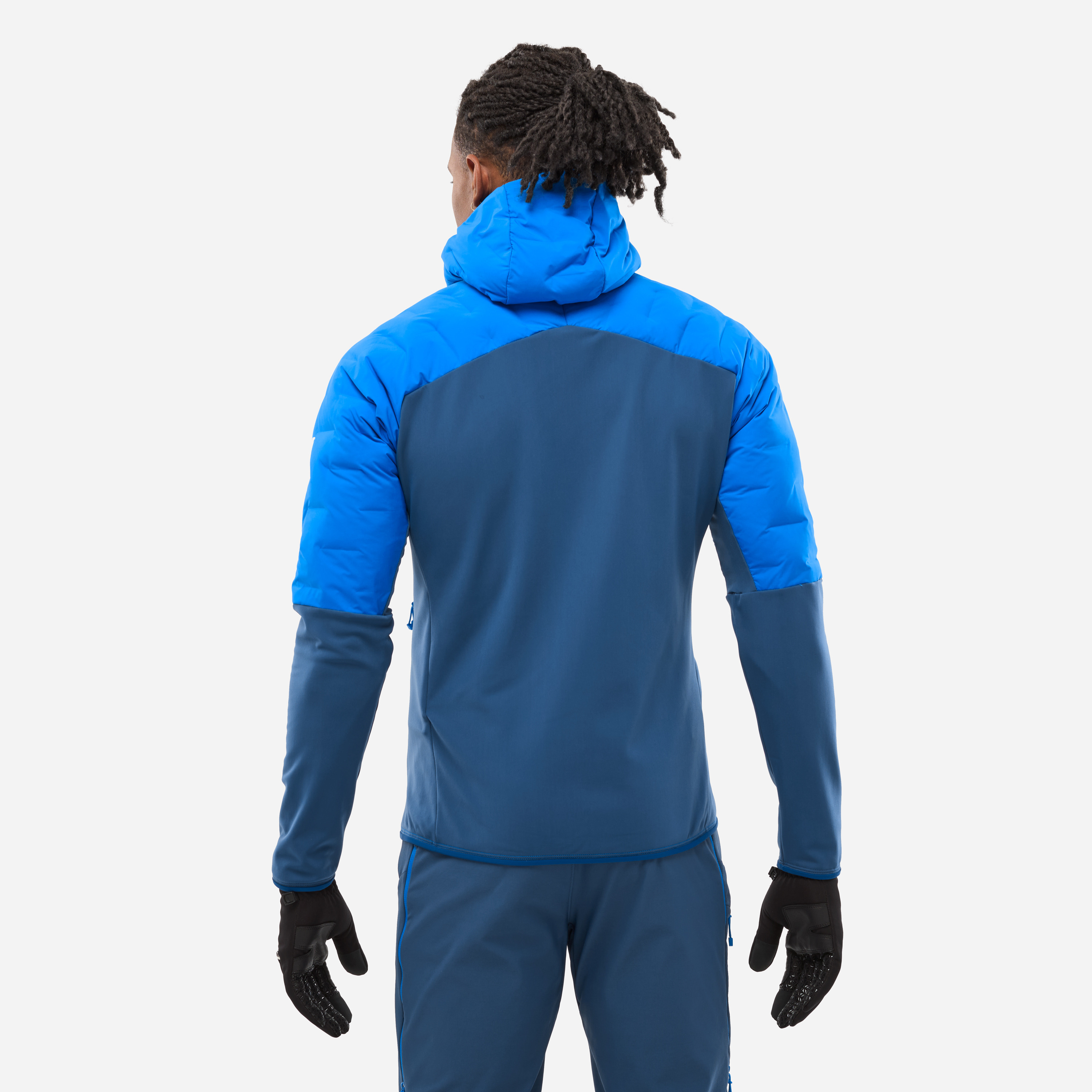 M White Hybrid Hoodie M