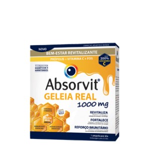 Absorvit Geleia Real Amp 10 Ml X 20