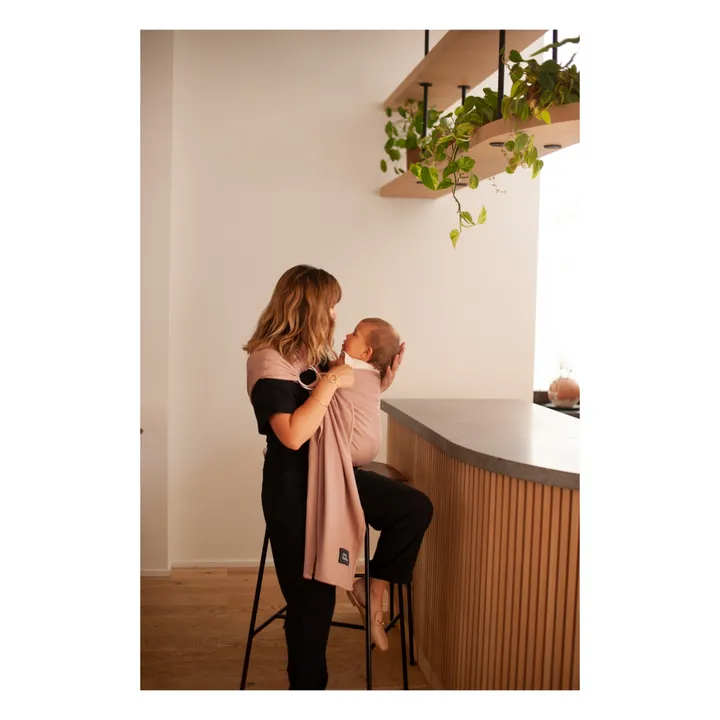 Mama Hangs Sling en coton bio | Terracotta