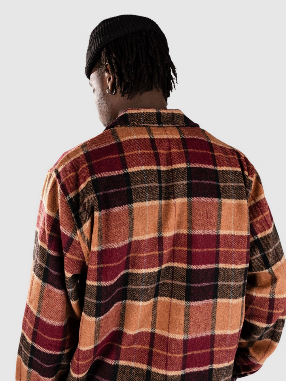 Santa Cruz Lodge Shirt burnt orange check