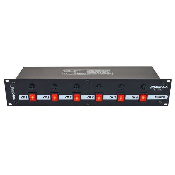Eurolite 6 Kanal Schalterboard