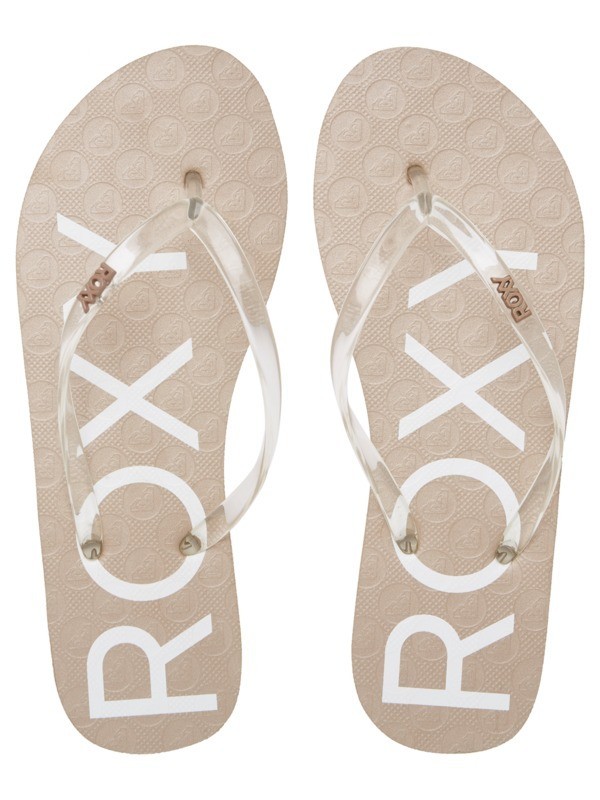 Viva Jelly Tongs Beige Femme