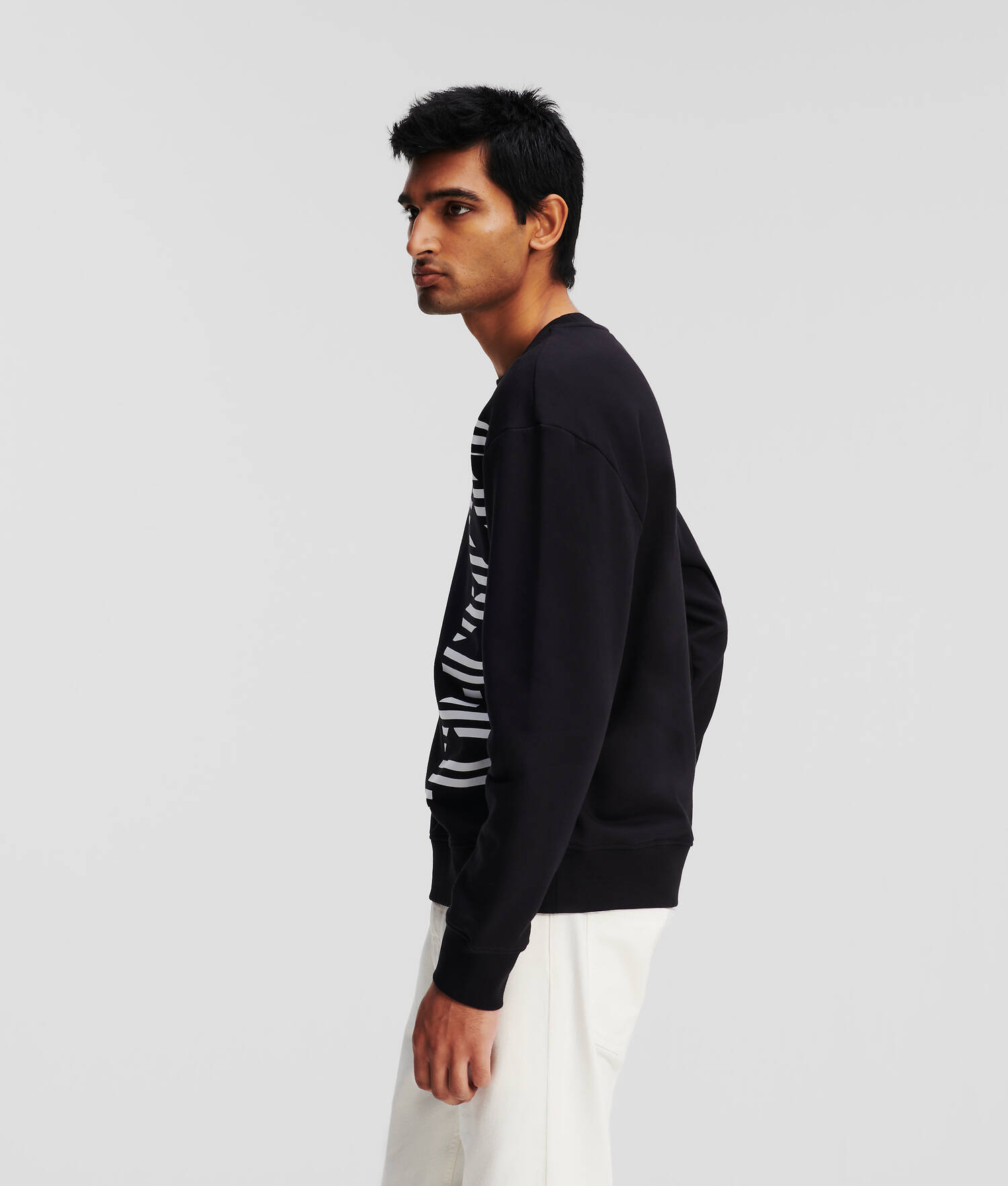 SWEAT-SHIRT À LOGO KARL VERTICAL