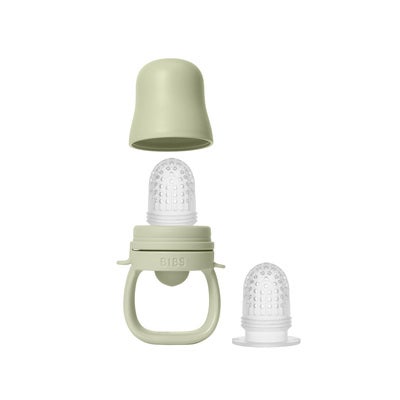BIBS Baby Feeder Smakesmokk, Sage