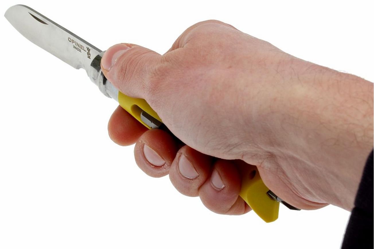 Opinel No. 09 DIY Bricolage, geel