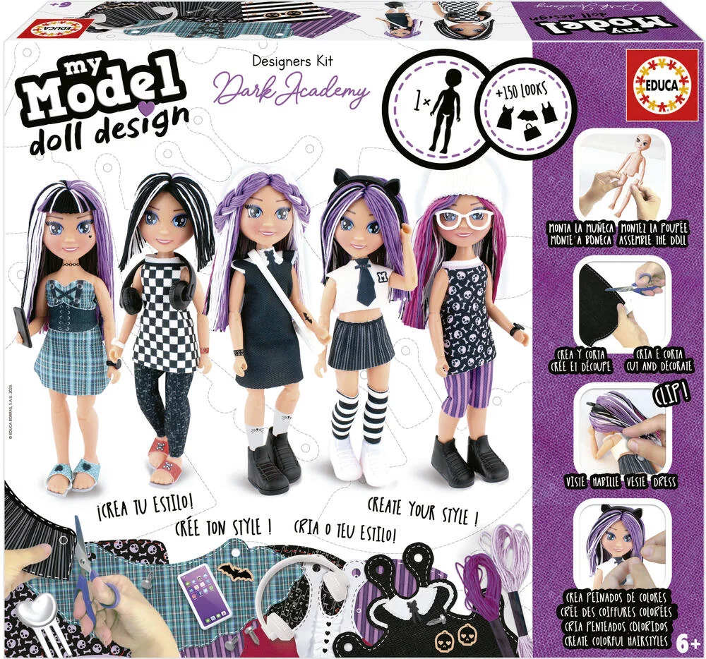 POUPEE - MY MODEL DOLL DESIGN - MOON FASHION STLE