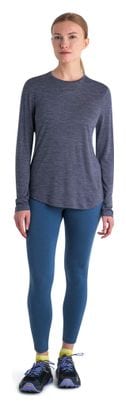 T-Shirt Manches Longues Femme Icebreaker Merino 125 Cool-Lite Sphere III Bleu