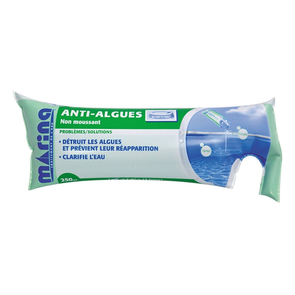 Anti algues concentré berlingot 250ml Marina