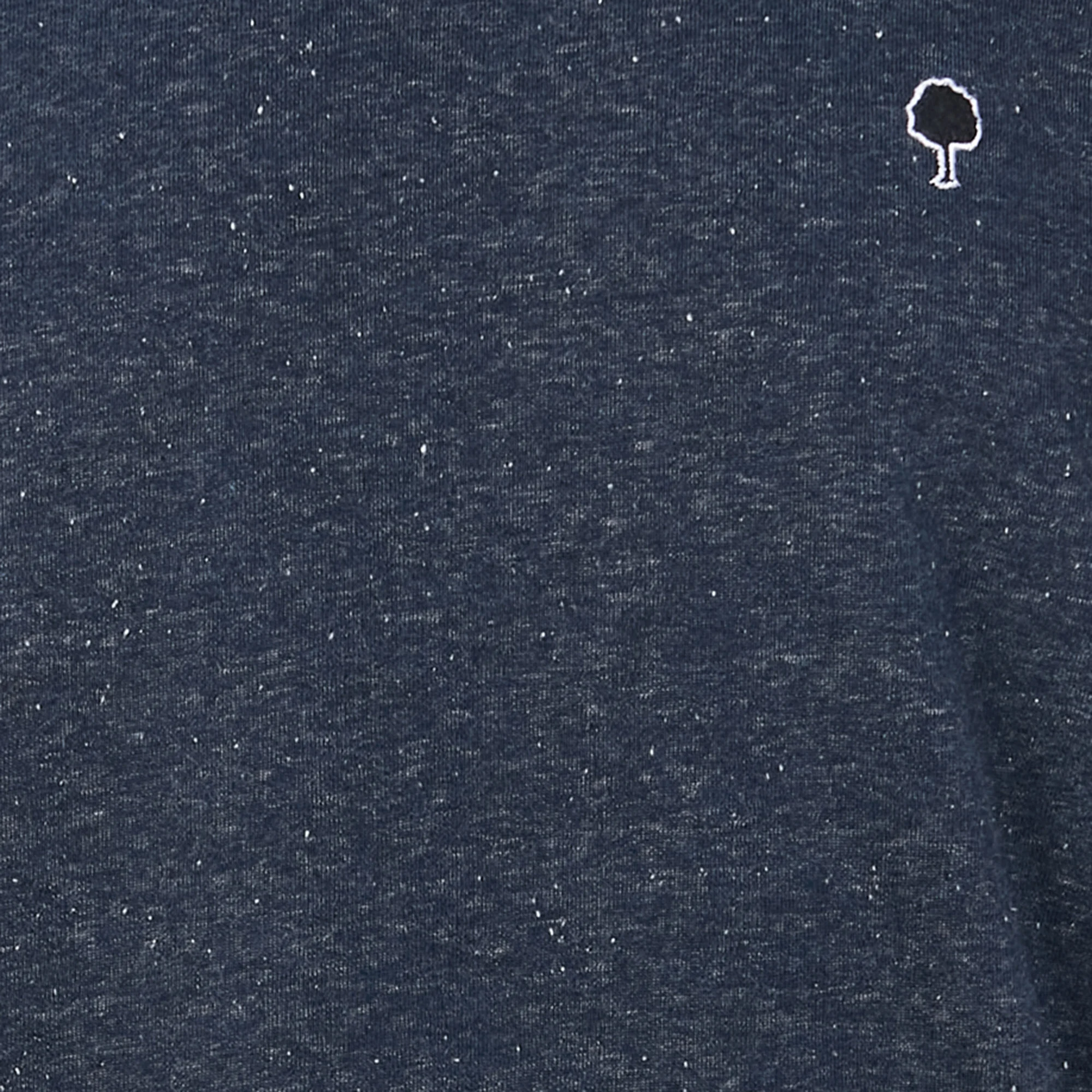 DONON - Sweat col rond chiné regular-fit | Bleu