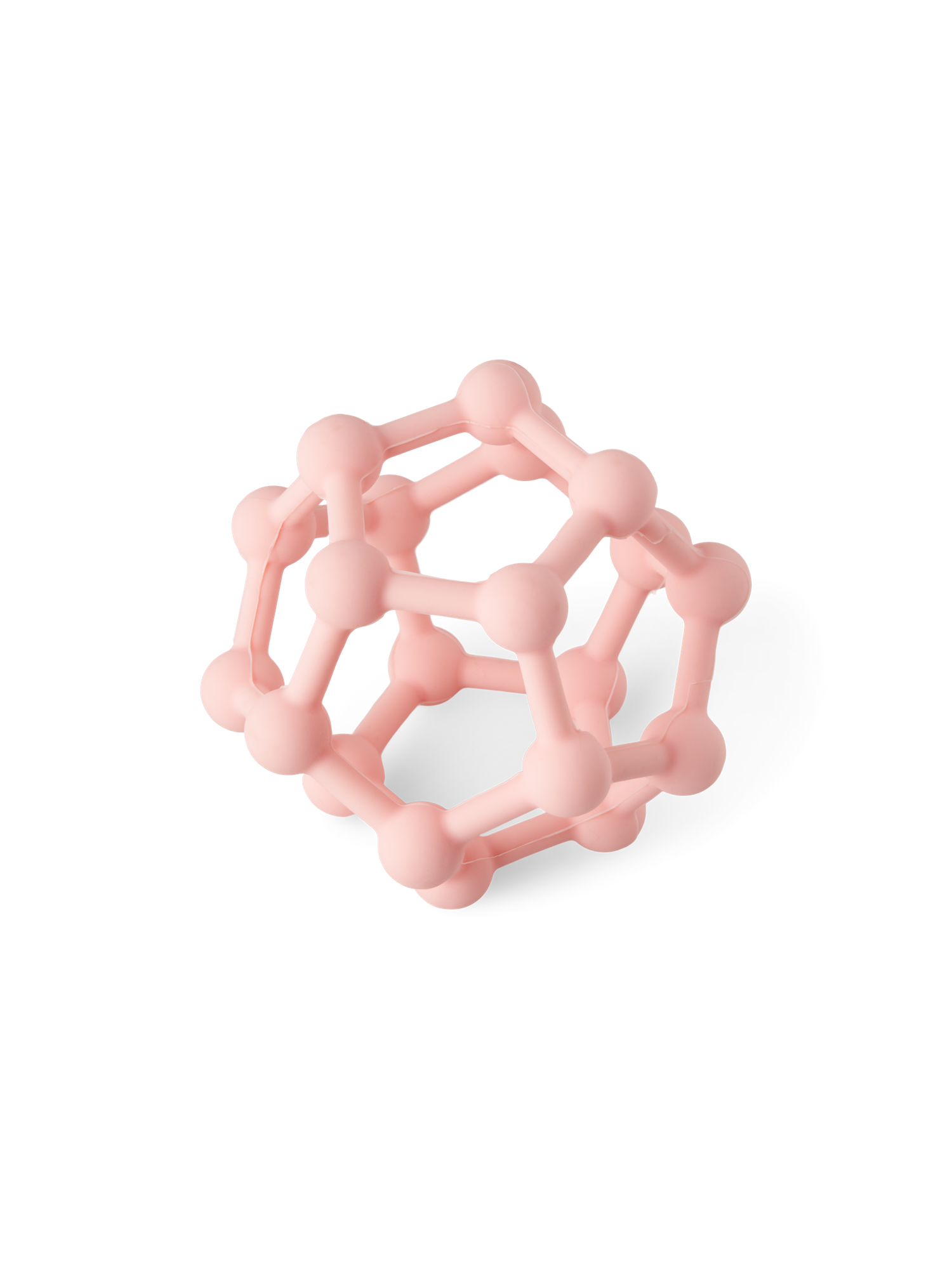 Bidering | Silikone. 7 cm. | Coral